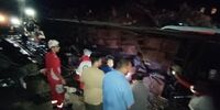 اعلام  اسامی مصدومان حادثه واژگونی اتوبوس محور کرمان به راور