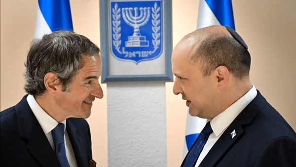 نام گروسی در میان مخاطبان موبایل هک‌شده‌ مقام اسرائیلی
