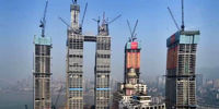 فیلم ساخت برج منحصربفرد در چین