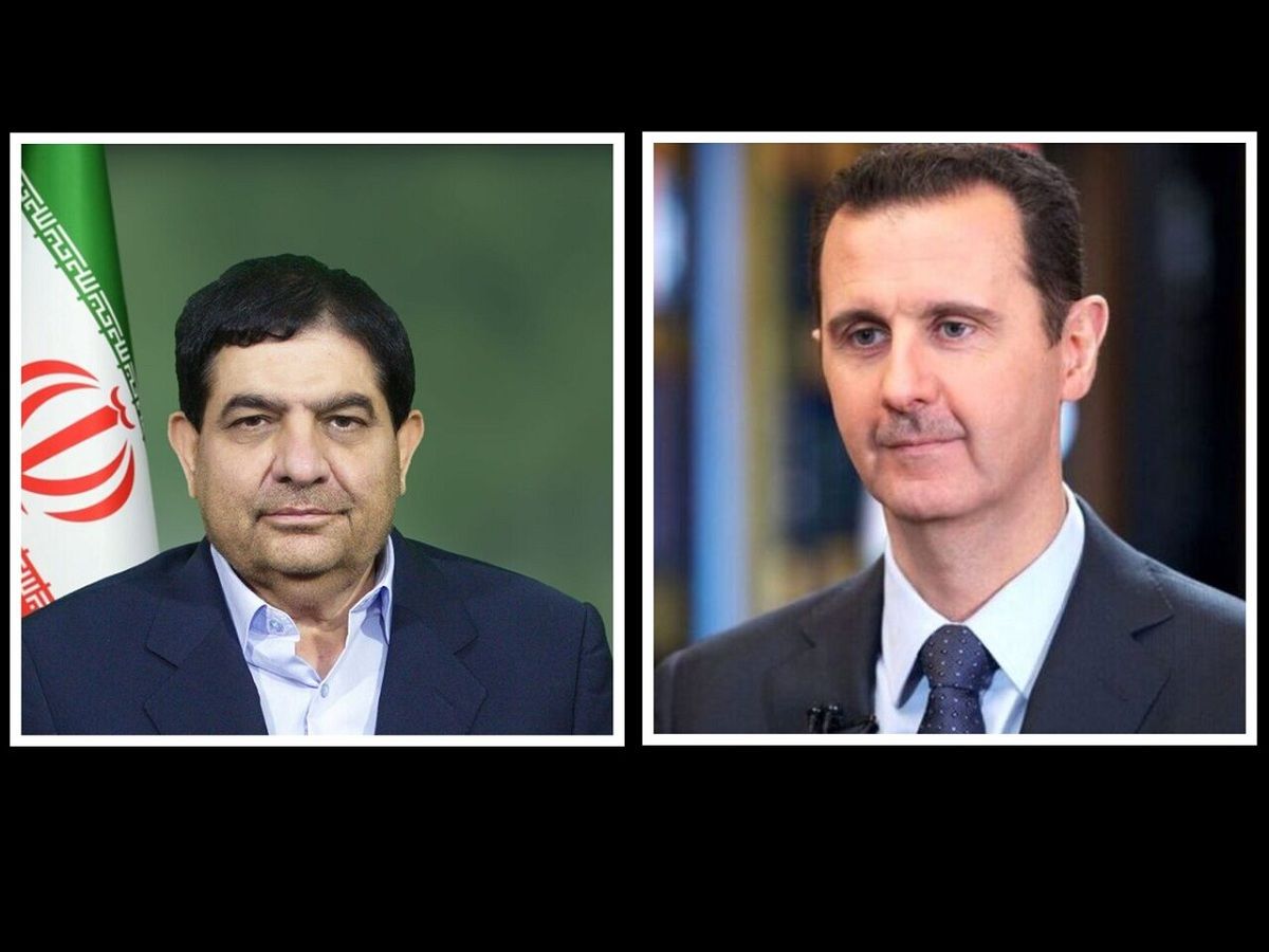 گفت و گو تلفنی مخبر با سوریه / اسد: در کنار ملت ایران سوگواریم