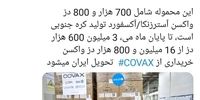 اولین محموله واکسن کرونا به تهران رسید

