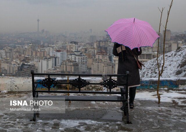 تهران برفی می شود/ کاهش دما تا آخر هفته