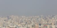 آسمان این شهرها غبار آلودمی شود 