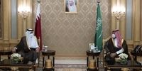 بررسی تقویت همکاری و تحولات منطقه از سوی امیر قطر و ولیعهد سعودی 