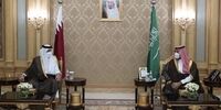 بررسی تقویت همکاری و تحولات منطقه از سوی امیر قطر و ولیعهد سعودی 