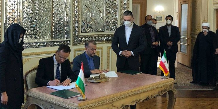 سه یادداشت تفاهم بین ایران و مجارستان امضا شد
