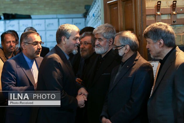 مراسم همسر شهید مطهری