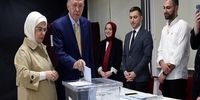 اردوغان رای خود را  به صندوق انداخت
