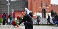 حفاظت ویژه از پوتین در میدان سرخ مسکو + عکس