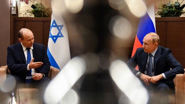 تمجید نخست‌وزیر اسرائیل از همراهی‌های پوتین!