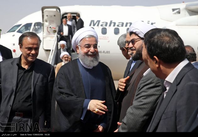 کمپین انتخاباتی روحانی در کرمان