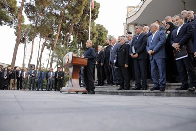 هیئت دولت ۴۰ روز عزای عمومی و ۷ روز تعطیل عمومی اعلام کرد