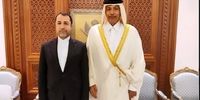 دیدار و رایزنی سفیر ایران با رییس مجلس شورای دولت قطر 