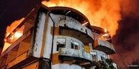 هتل ایران بندرانزلی در آتش سوخت