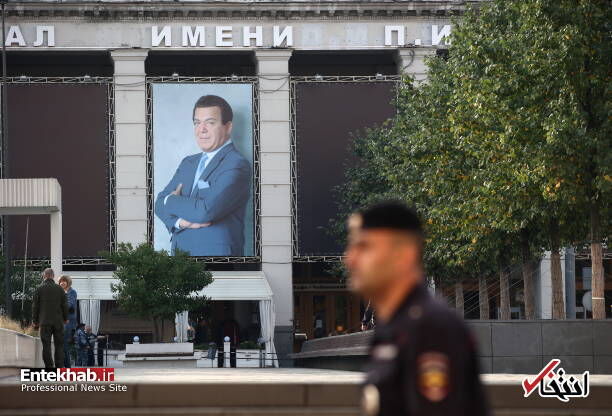 حضور پوتین در مراسم تشییع خواننده مشهور روس