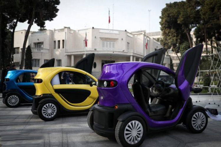 سومین خودرو برقی ایرانی با موتور چینی 
