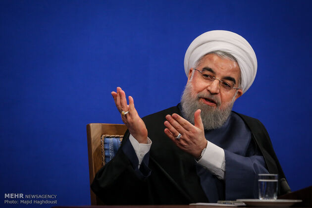 دهمین کنفرانس خبری رئیس جمهوری