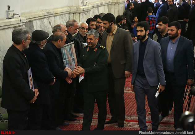 مراسم یادبود شهدای آتش‌نشان پلاسکو