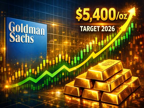 پیش بینی گلدمن ساکس: طلا تا ۵۴۰۰ دلار در هر اونس خواهد رسید | چشم‌انداز مثبت برای طلا در  کوتاه‌ مدت و میان‌مدت