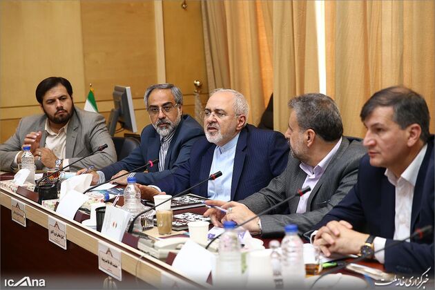 ظریف در کمیسیون امنیت ملی