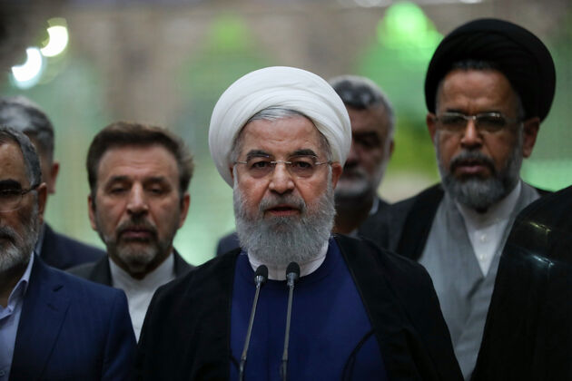  تجدید میثاق رئیس جمهور و اعضای هیأت دولت با آرمان‌های بلند امام خمینی