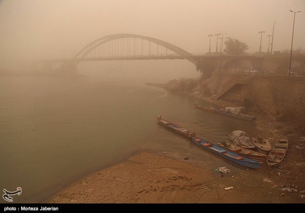 آلودگی هوای اهواز ۶۰ برابر حد مجاز