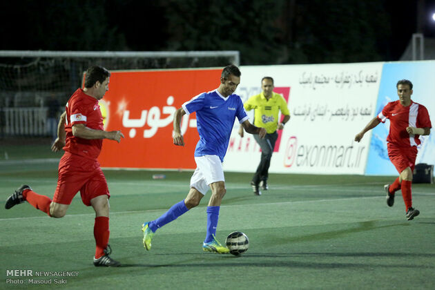 دیدار تیم های پیشکسوتان استقلال و پرسپولیس