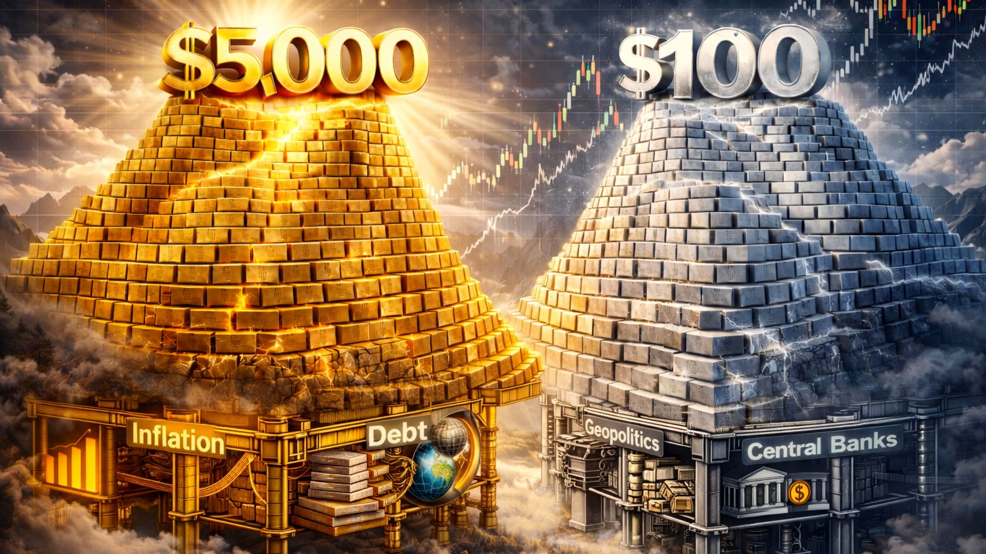 رالی «کف‌آلود» طلا و نقره | وقتی هیجان روی ستون‌های بنیادی سوار می‌شود | هیچ چیز جلودار اونس نیست