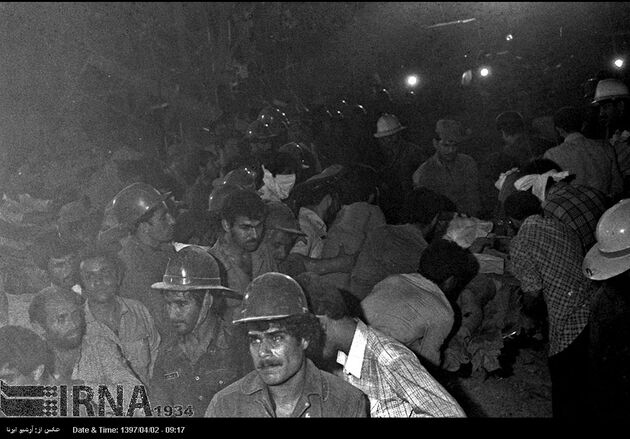 گزارش تصویری انفجار حزب جمهوری اسلامی در هفتم تیر 1360