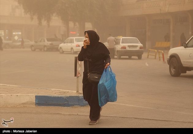 آلودگی هوای اهواز ۶۰ برابر حد مجاز