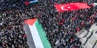 برگزاری راهپیمایی 4 روزه در ترکیه علیه جنایات اسرائیل در غزه
