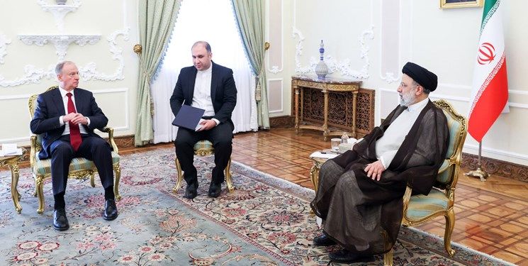 دیدار ابراهیم رئیسی با دبیر شورای امنیت ملی روسیه