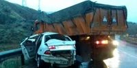تصادف مرگبار در محور کرمانشاه- کامیاران