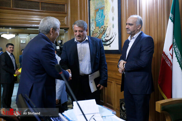 ادای سوگند شهردار تهران در جلسه امروز شورای شهر
