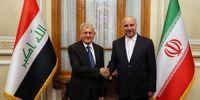 دیدار رئیس‌ جمهور عراق با قالیباف