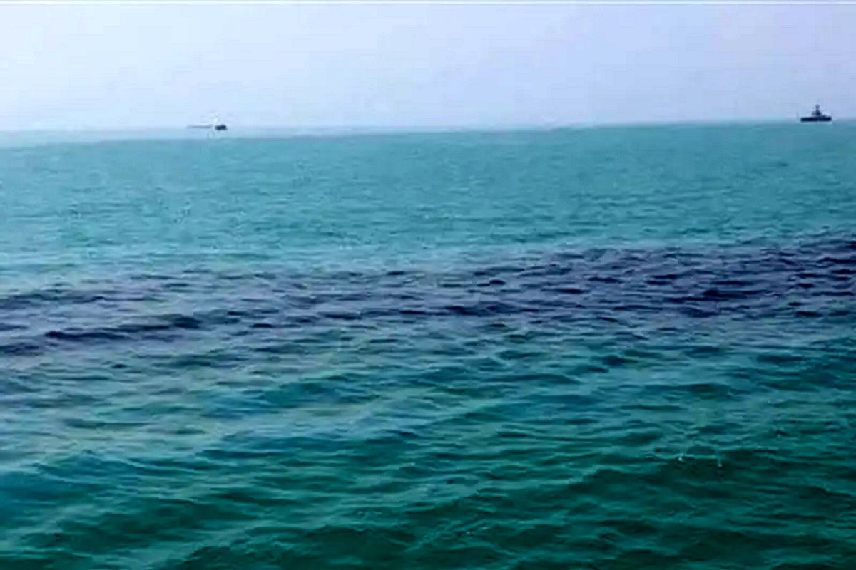 نشت نفت در خلیج فارس رفع شد