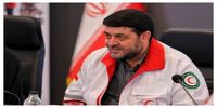 رئیس سازمان امدادونجات به همراه تیم‌های واکنش سریع هلال‌احمر به بندرعباس رفت