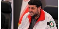 رئیس سازمان امدادونجات به همراه تیم‌های واکنش سریع هلال‌احمر به بندرعباس رفت