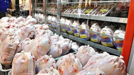  قیمت مرغ منجمد در بازار امروز 26 تیر