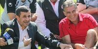 سند تصویری از  علاقه احمدی نژاد به تیم استقلال 