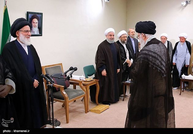 دیدار رئیس و اعضای دوره جدید مجمع تشخیص مصلحت نظام با مقام معظم رهبری