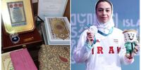 تصاویری از هدایای رهبر انقلاب به دختر موی‌تای کار 