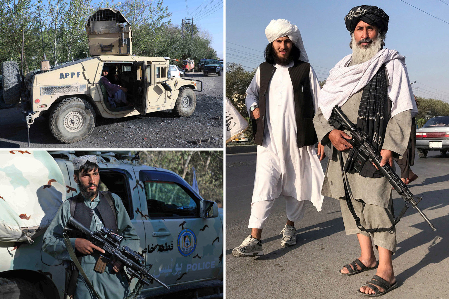 تصویری معنادار درباره سقوط افغانستان به دست طالبان