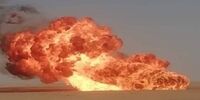 انفجار یک خط لوله گاز توسط افراد مسلح ناشناس!