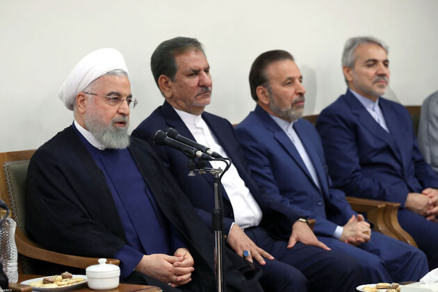 دیدار هیئت دولت با رهبری
