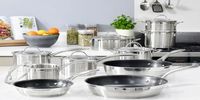کدام ظروف برای پخت غذا مناسب هستند؟؛ ظرف استیل براق یا مات و یا ظروف چدنی؟