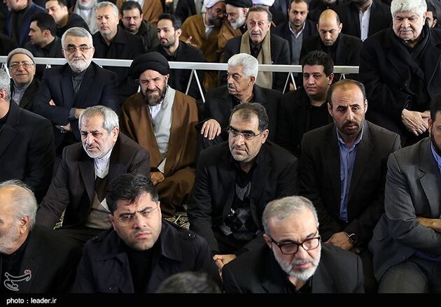 اقامه نماز بر پیکر آیت الله هاشمی رفسنجانی توسط مقام معظم رهبری