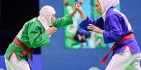 تیم ملی کوراش زنان ایران در آسیا نائب قهرمان شد