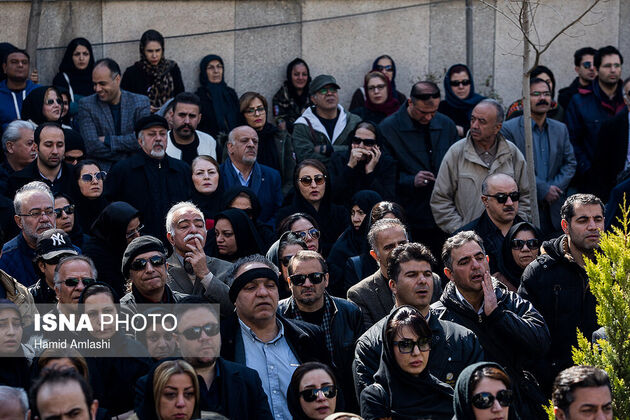 مراسم تشییع پیکر «خشایار الوند»