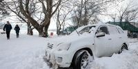 تصاویری از بارش سنگین برف در ازمیر ترکیه 